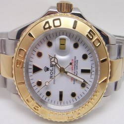 Replica Rolex 2-Tone Yacht-Master White Watch  Mens and Ladies
