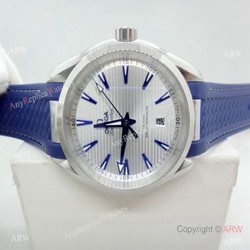 2019 Omega Seamaster Aqua Terra 150m Silver Dial Watch 41mm