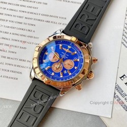 Wholesale Copy Breitling Chronomat B01 Watch Blue Face