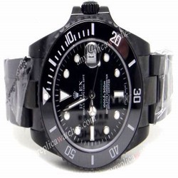 High Quality Ceramic Bezel All Black Rolex Submariner Women watch 36mm