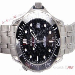 Omega Seamaster 300 Replica 007 50th Anniversary Watch  Black Ceramic Bezel