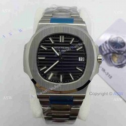 AAA Grade Swiss Copy Patek Philippe Geneve Watch  Black Dial
