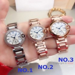 Clone Cartier Ballon Bleu de 28mm Watch Quartz Movement