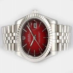 Replica Red Face Rolex Datejust Watch Stainless Steel Jubilee