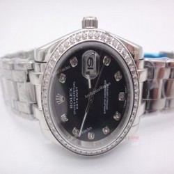 Rolex Datejust Pearlmaster 36mm  Replica Rolex Diamond Bezel Watch