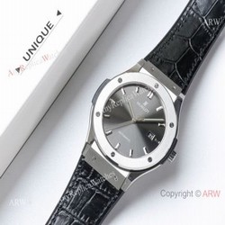 Replica Hublot Classic Fusion V2 Gray Dial Watch Swiss ETA2892