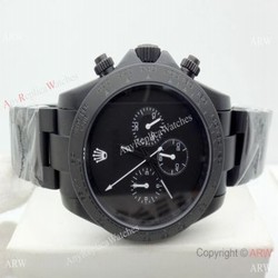 Newest Replica Rolex Daytona Automatic Watch w/ All Black Case