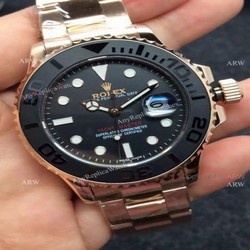 Rolex Yacht Master Baselworld The Oyster Perpetual Rose Gold Replica Watch
