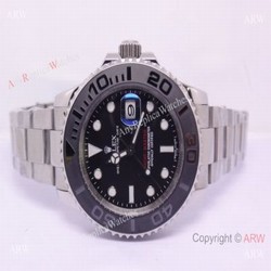 The Oyster Perpetual Stainless Steel Rolex Yacht Master replica watch 40mm