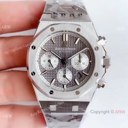 Swiss Grade 1 Copy Audemars Piguet Royal Oak Chronograph 41mm Watch Gray Face