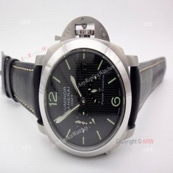 Panerai Power Reserve GMT Black Dial Replica Watch