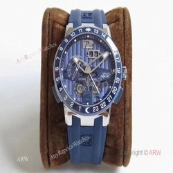 Replica Ulysse Nardin El Toro  Black Toro Blue Dial Watch Swiss Grade
