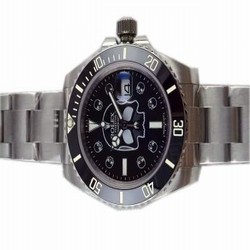 High Quality Rolex Submariner Date Black Ceramic Watch: Rolex Skull Watch