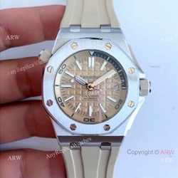 Copy Audemars Piguet Copy Royal Oak Offshore Diver GRAY Watch  2019 New Style