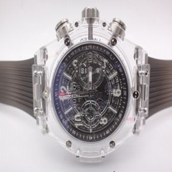 2018 Baselworld Hublot Big Bang Unico Sapphire Replica Watch Black Skeleton