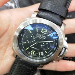 Panerai PAM 212 Replica  Luminor 1950 Flyback Chronograph SS Watch