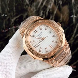 Best Replica Patek Philippe Nautilus White Face Tattoo Watches