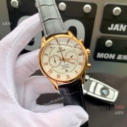 Omega De Ville Automatic Rose Gold Watches Buy Replica