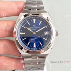 Vacheron Constantin Geneve Fake Watch Overseas &8216;Simple Date Blue Dial