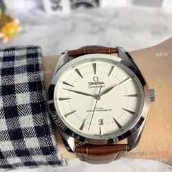 Fake Omega Seamaster Aqua Terra Omega Watch White Face 40mm