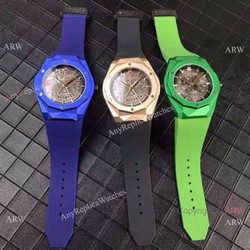 New Replica Hublot Big Bang Quartz Watch Skeleton Dial