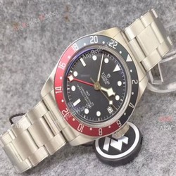 Replica Tudor Black Bay GMT Pepsi Watch For Sale  Blue Red Bezel Black Dial