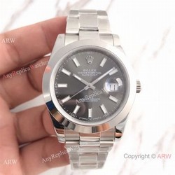 NEW UPGRADED Rolex Oyster Datejust II Gray Face AAA Replica Watch