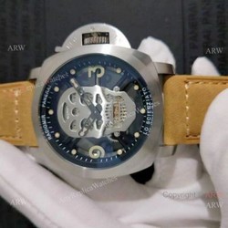 Radiomir Panerai Skull Face Replica Watch  Quartz Movement