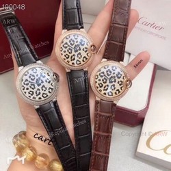 Fake Cartier Ballon Bleu de Leopard Watches Quartz Movement