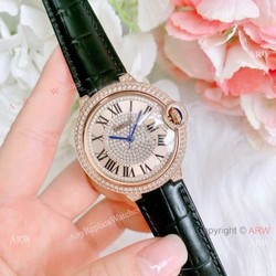 Best Replica Cartier Ballon Bleu De Quartz Watches  Low Price
