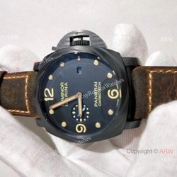New Copy Panerai Luminor Marina 44mm Watches Carbon Case  PAM661