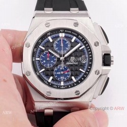 Audemars Piguet Royal Oak offshore Replica Watches SS Blue Sub-dials
