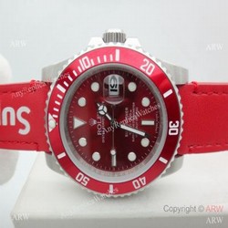 2019 New Rolex Submariner Supreme 40mm watch Red Face Rolex Replica