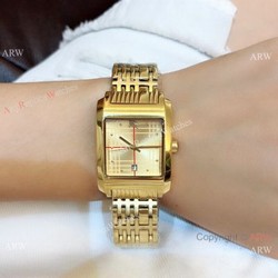 Replica Burberry All Gold Watch  25mm Women Size  Quartz Movement