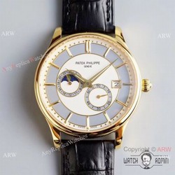 Best Replica Patek Philippe Moon Phase Gold Watch  Swiss Grade 1