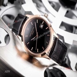 Fake Patek Philippe Calatrava Rose Gold Automatic Watches 42mm