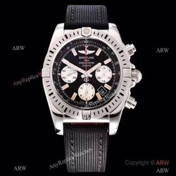 BaselWorld Breitling Chronomat Aermacchi SS Black Dial Watch  GF Factory