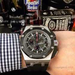 Copy AP Royal Oak offshore Michael Schumacher SS Chronograph Watches