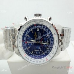New Replica Breitling Navitimer Edition Speciale 46mm Watch SS Blue Dial