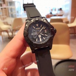 NEW Copy Breitling Avenger Seawolf II Boelcke Automatic Watch  All Black