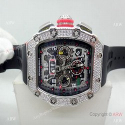 New Replica Richard Mille AAA RM 11-03 Diamond Watch
