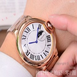 Replica Cartier Ballon Bleu de Moon phase 43mm Watch Automatic