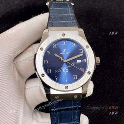 New Copy Hublot Classic Fusion Special Edition Watch SS Blue Dial