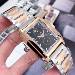 Copy Patek Philippe Gondolo Moon Phase Watch Two Tone Rose Gold 38mm