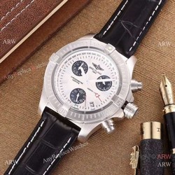 New Style Breitling Avenger Seawolf Chronograph Men Watch White Face