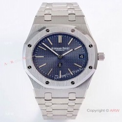 New Audemars Piguet Royal Oak Extra-Thin Ref.15202 Watch Blue Dial