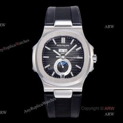 (GR) V2 Version  New Patek Philippe Nautilus Annual Calendar 5726 Moonphase Watch Swiss Made