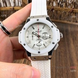 New Hublot Big Bang Evolution Watches SS Ceramic Bezel 44mm