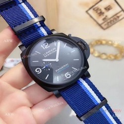 New Copy Panerai Luminor Marina Nato Strap Black Case Watches