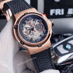 New Replica Hublot Classic Fusion Ferrari GT Chronograph Watch Rose Gold